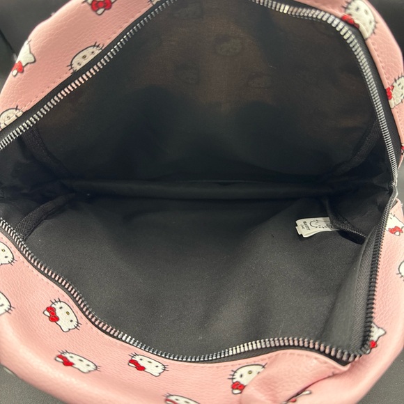 NWT Hello Kitty Faux Leather Bag for Girls - 12" Hello Kitty Mini Backpack - Picture 3 of 3